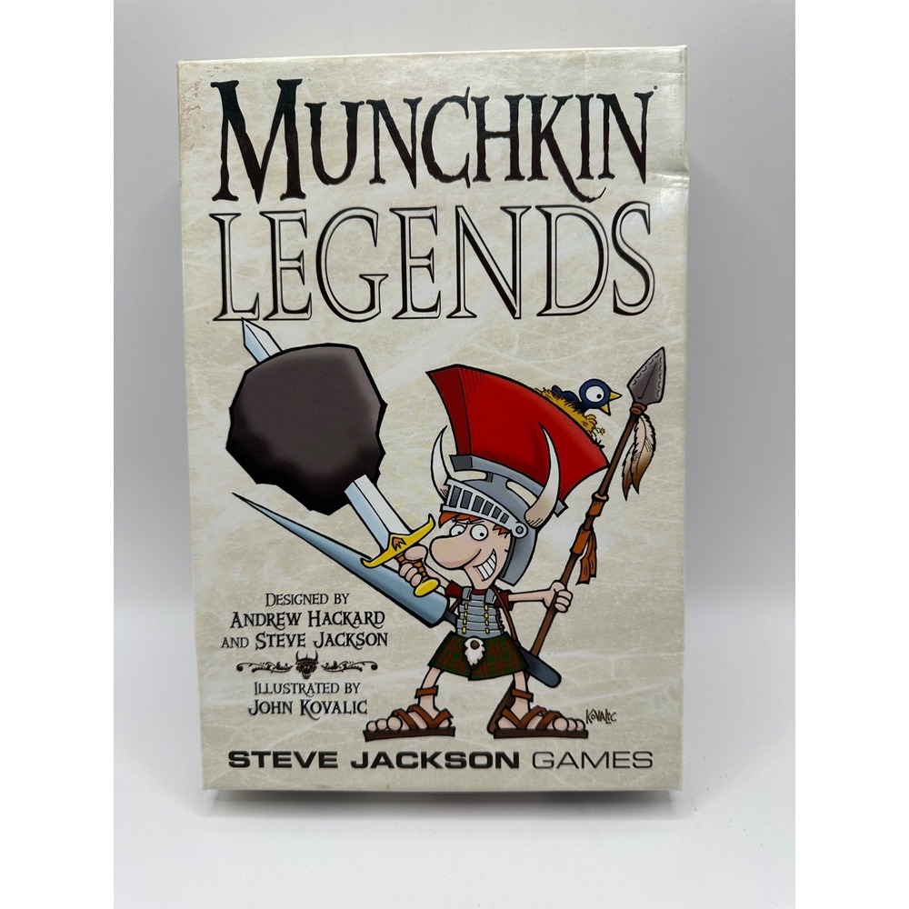 Munchkin Legends 1st Edition 2013 Steve Jackson Games COMPLETE